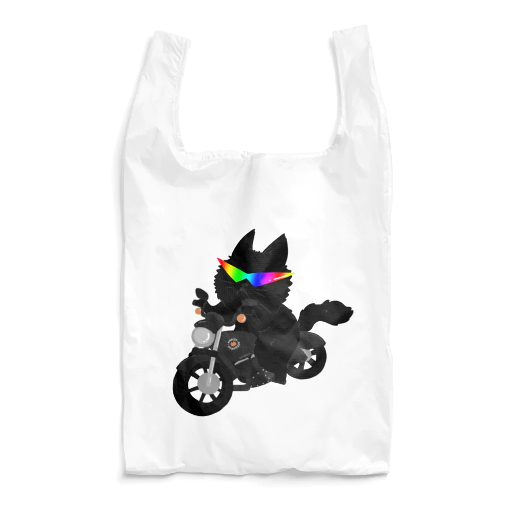Peppeのじじまる【バイク.ver　レインボー】 Reusable Bag