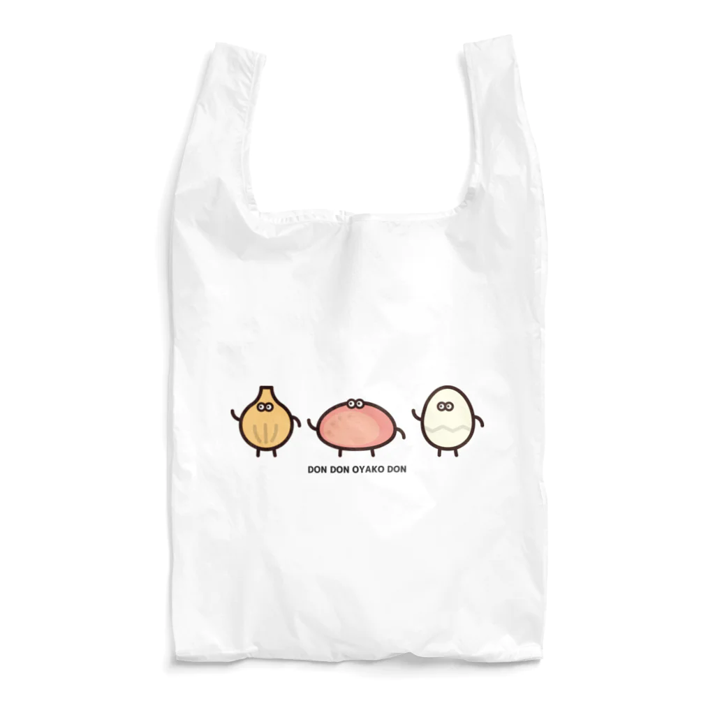 高堂玲/イラストの方のどんどん親子丼 Reusable Bag