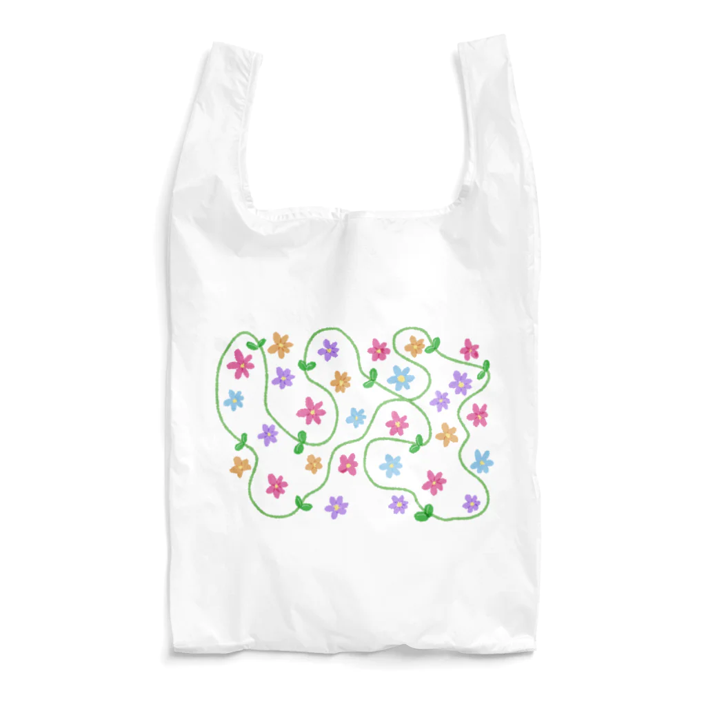 nana_haruの花ドット Reusable Bag