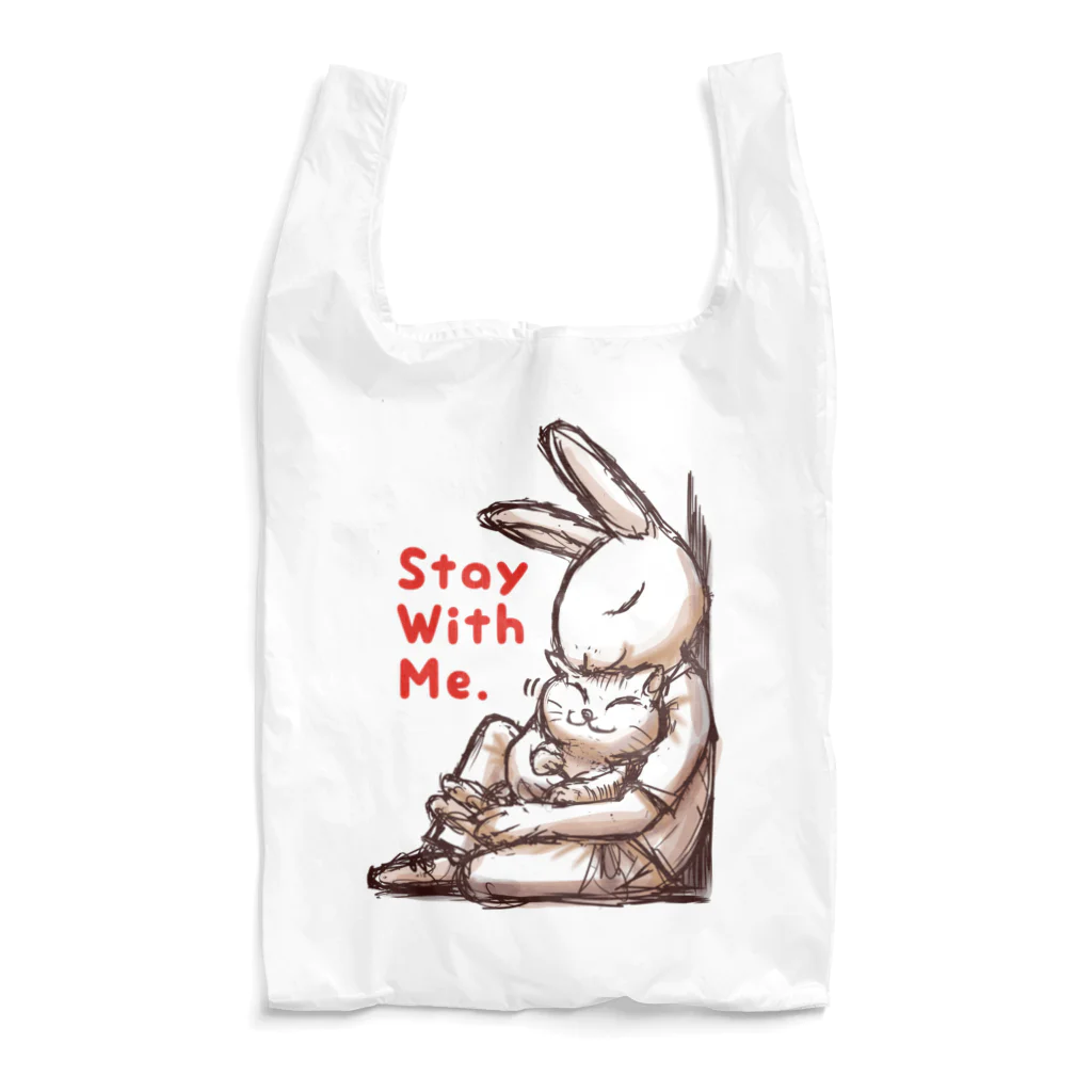 BeachBunnyのうさぎとねこ　Stay With Me Reusable Bag