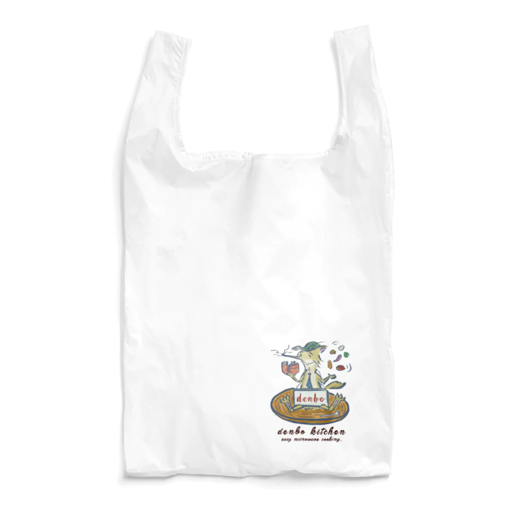 でんぼの簡単レンジ料理YouTubeの料理好きなキツネくん Reusable Bag