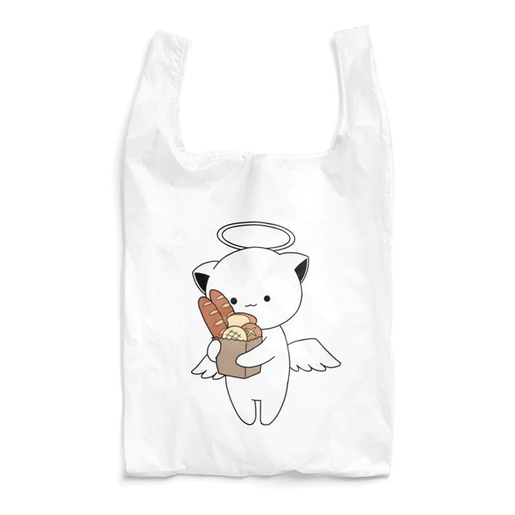 MochiMochi SHOPの白猫天使こむぎちゃん（ベーカリー） Reusable Bag