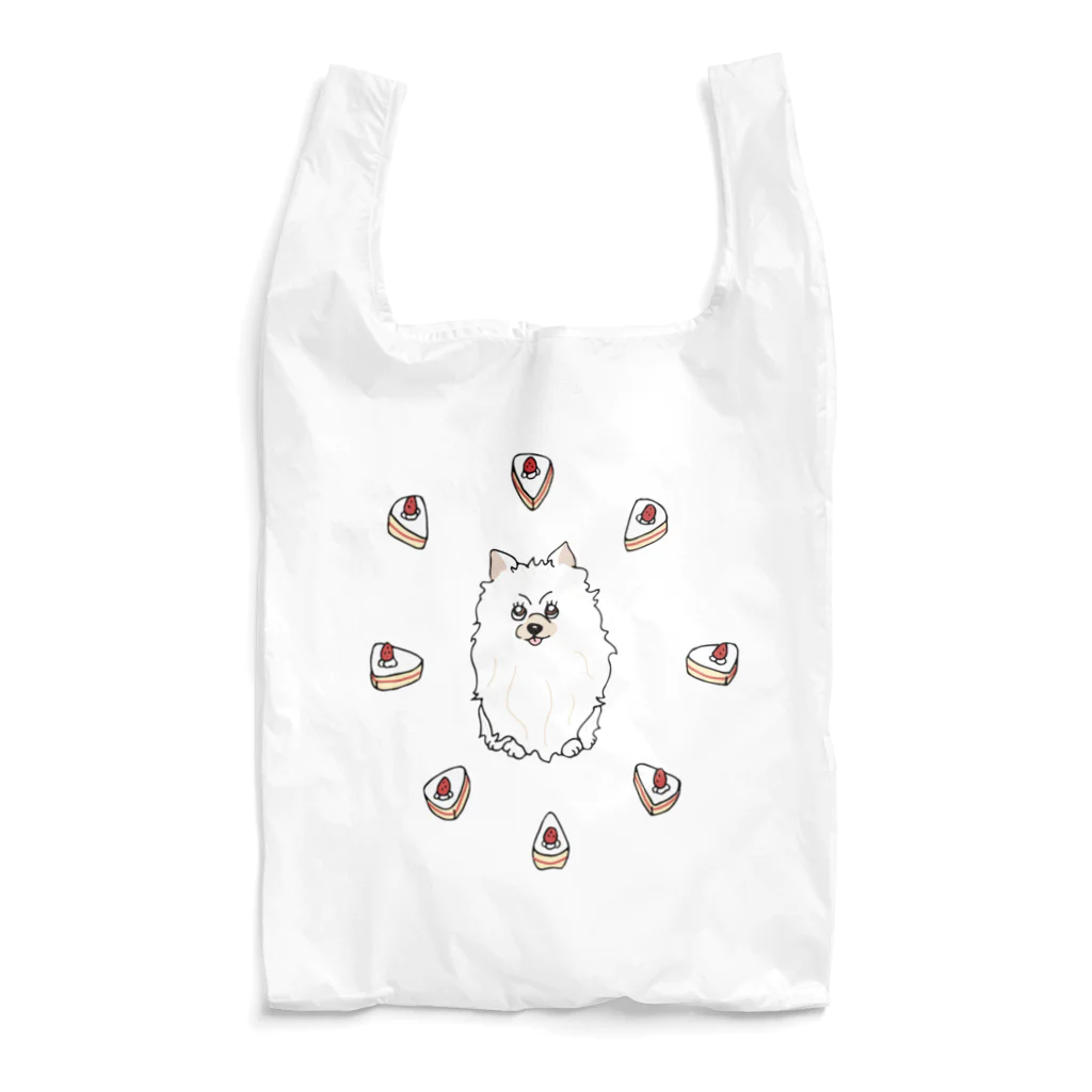 Hinanochin.shopのa pomeranian / shortcake Reusable Bag