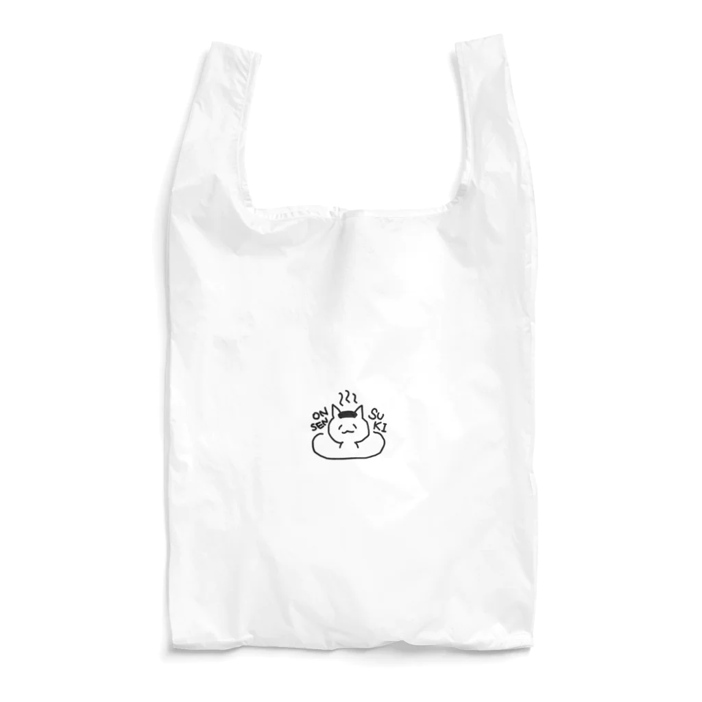 nyanpanのONSENSUKIねこ Reusable Bag