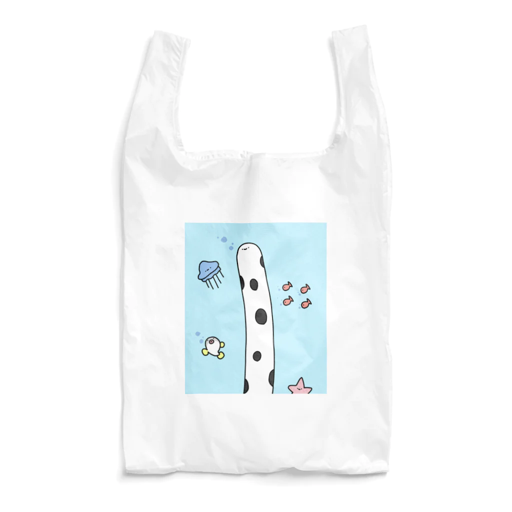 にくきゅう本舗のながーいチンアナゴ Reusable Bag