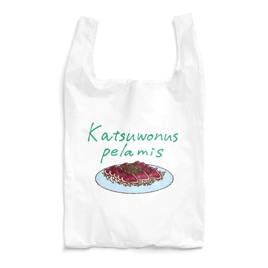 マグロっぴのKatsuwonus pelamis エコバッグ