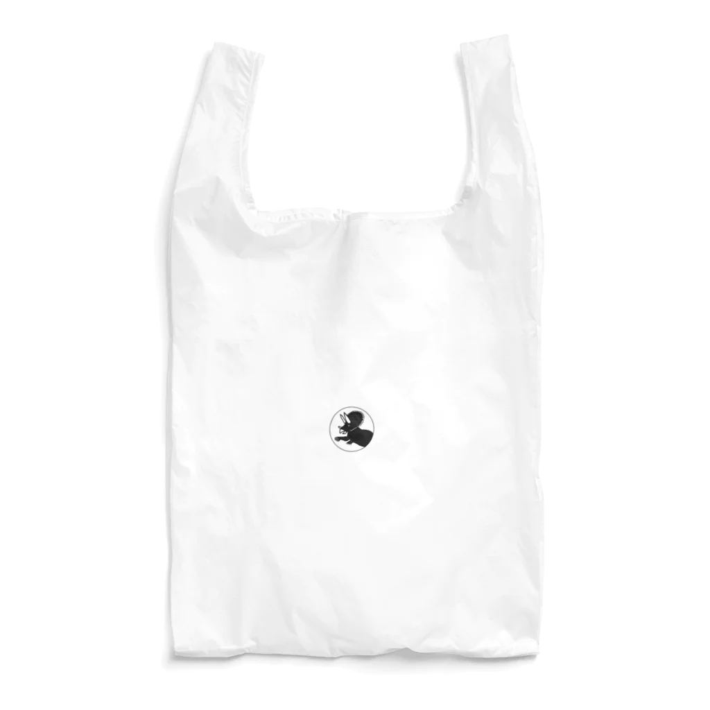 oneflowerのモノクロトリケラ Reusable Bag