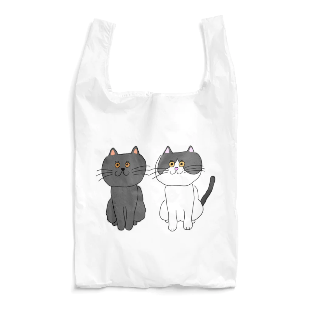 お髭ちゃんのおみせ。のおしゃれにゃんず Reusable Bag