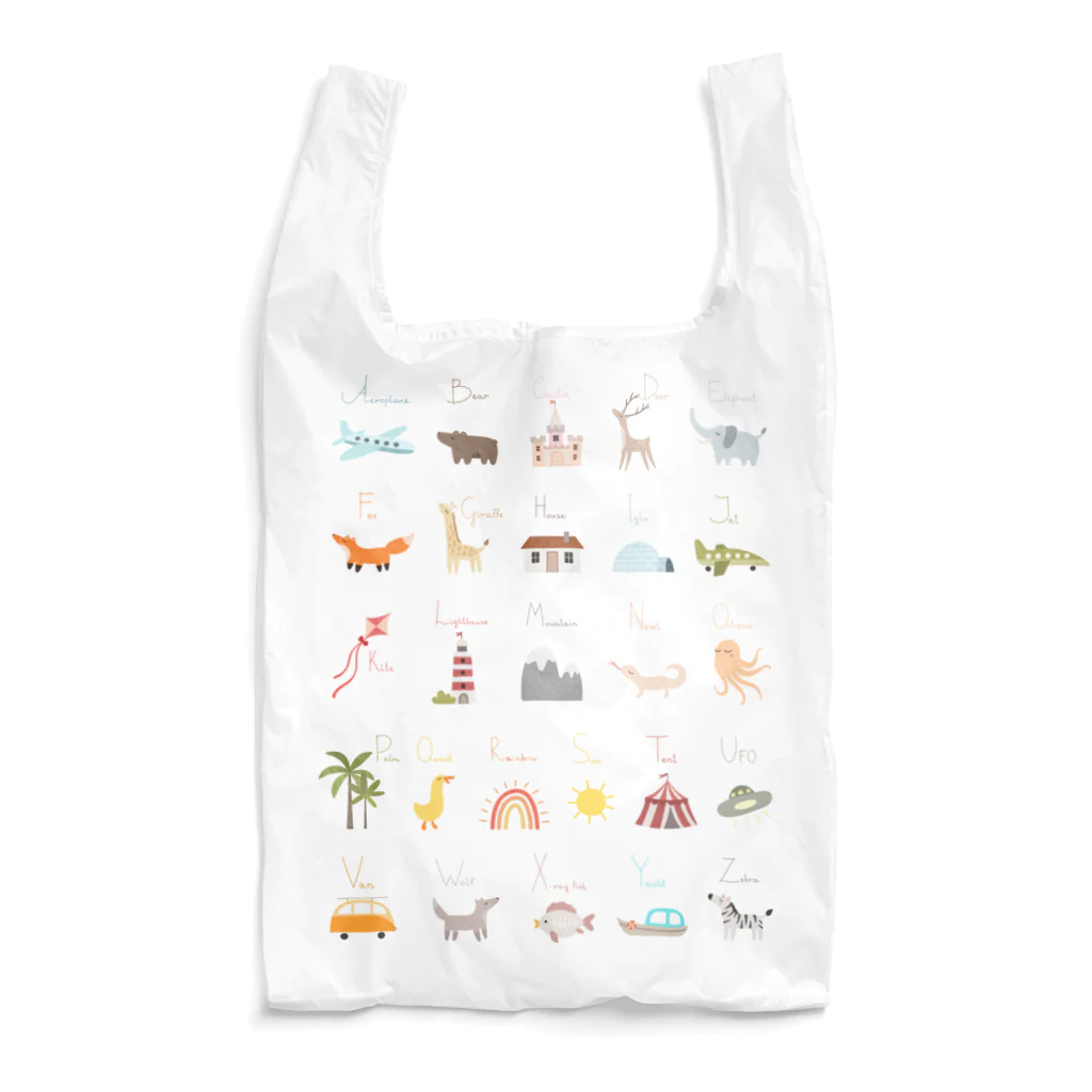 szloのアルファベット表 Reusable Bag