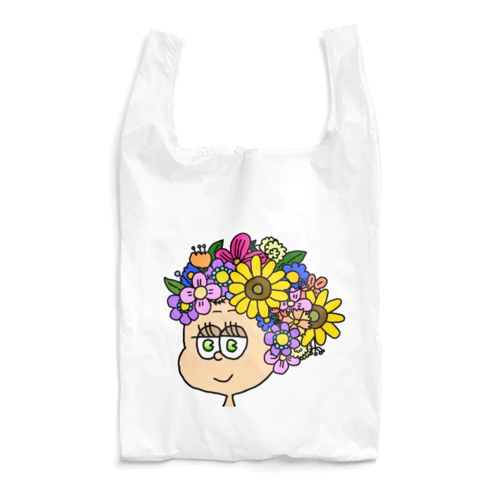 AYA_soundのflower girl Reusable Bag