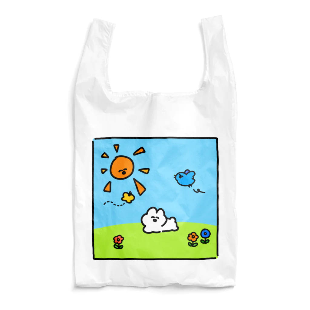 144ショップSUZURI支店のうさぎおいしいかの山 Reusable Bag