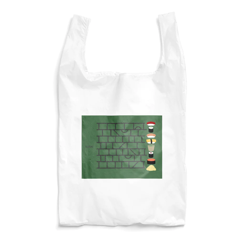 Mrs.Bean/ミセスビーンのあみだ寿司 Reusable Bag