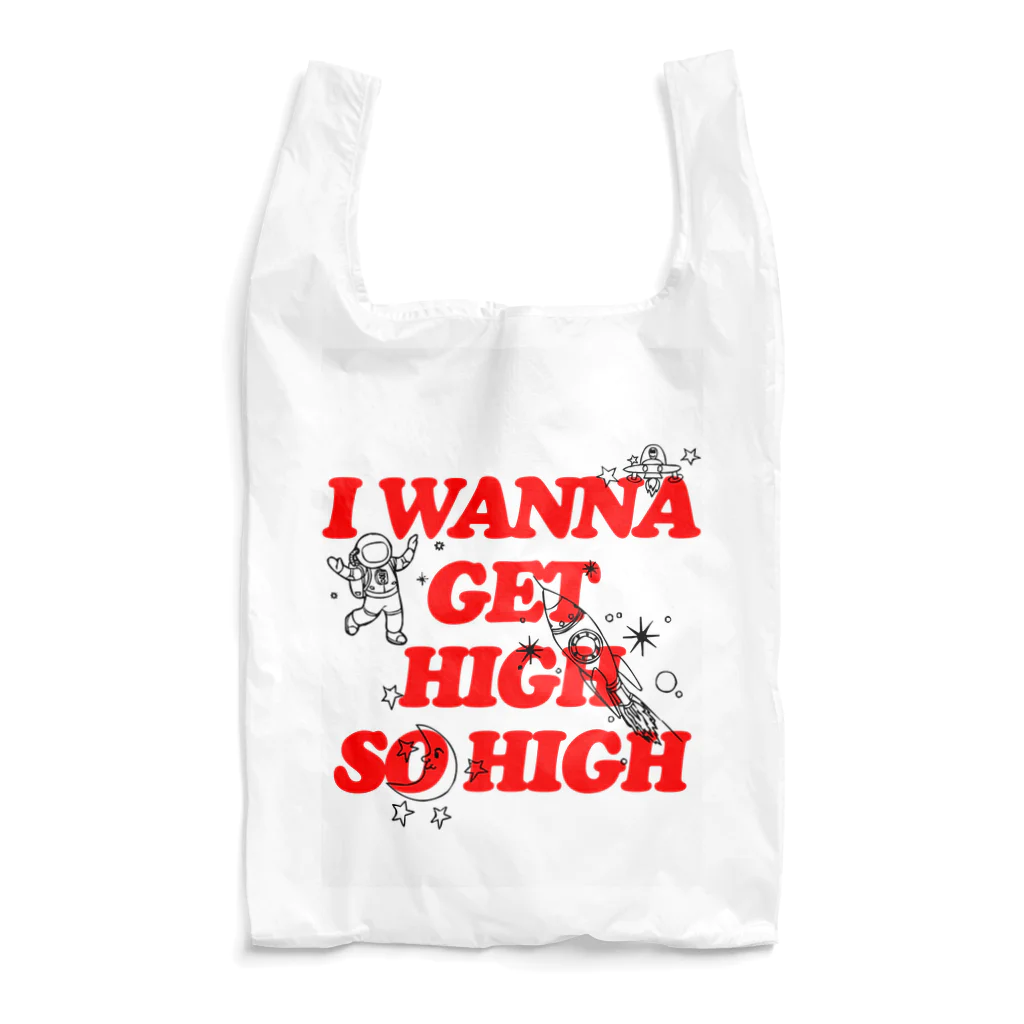 RTH.BRANDのI Wanna Get High So High 🚬 エコバッグ