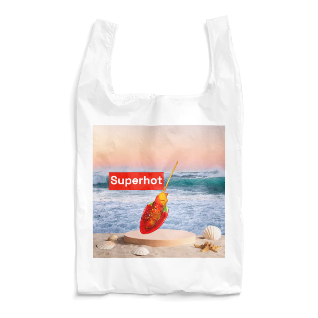 串カツワールドの激辛串カツ串揚げSuperHotグッズ Reusable Bag