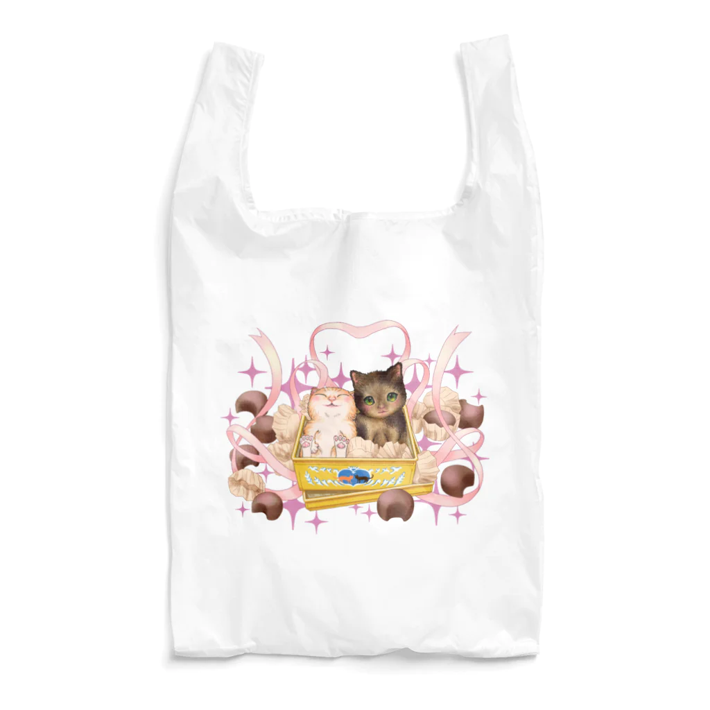 nya-mew（ニャーミュー）のチョコよりカワイイ#2 Reusable Bag