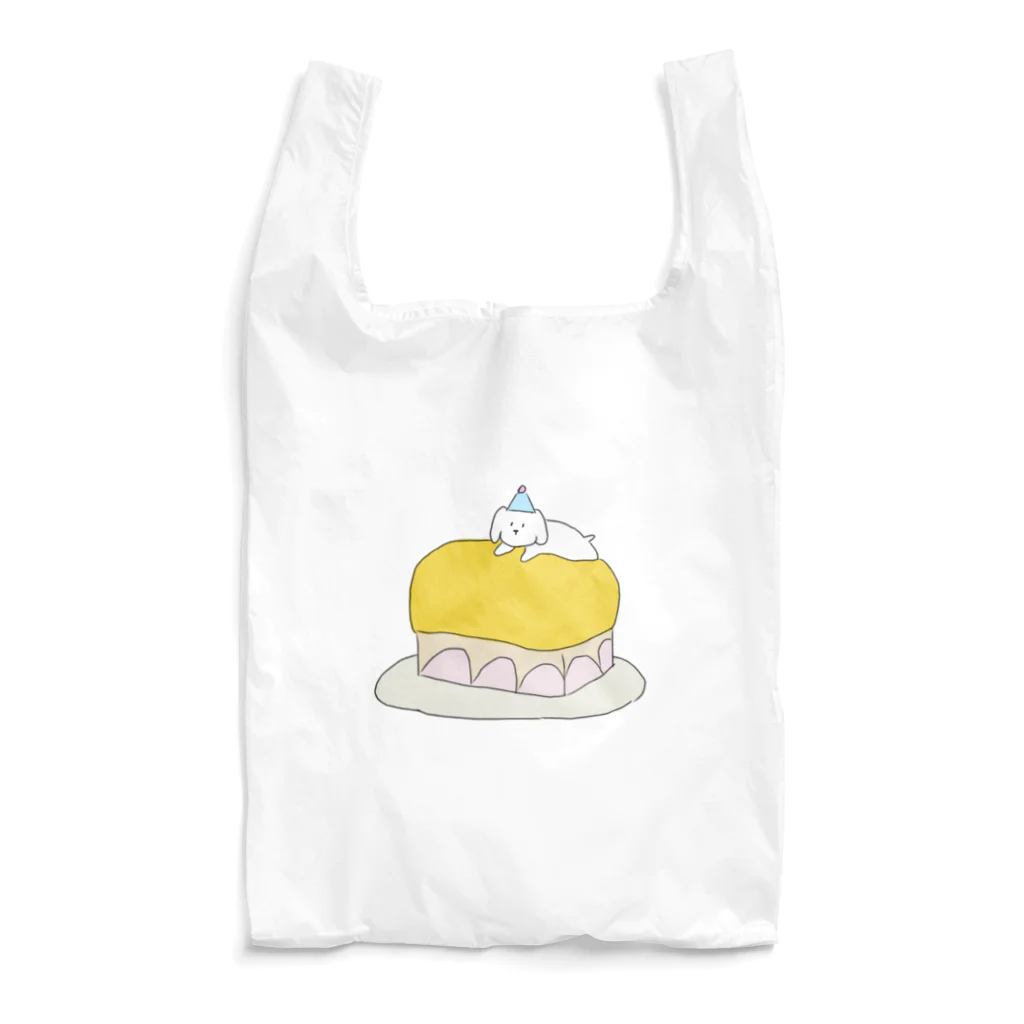 みにゆん　ねこのLovely puppy cake Reusable Bag