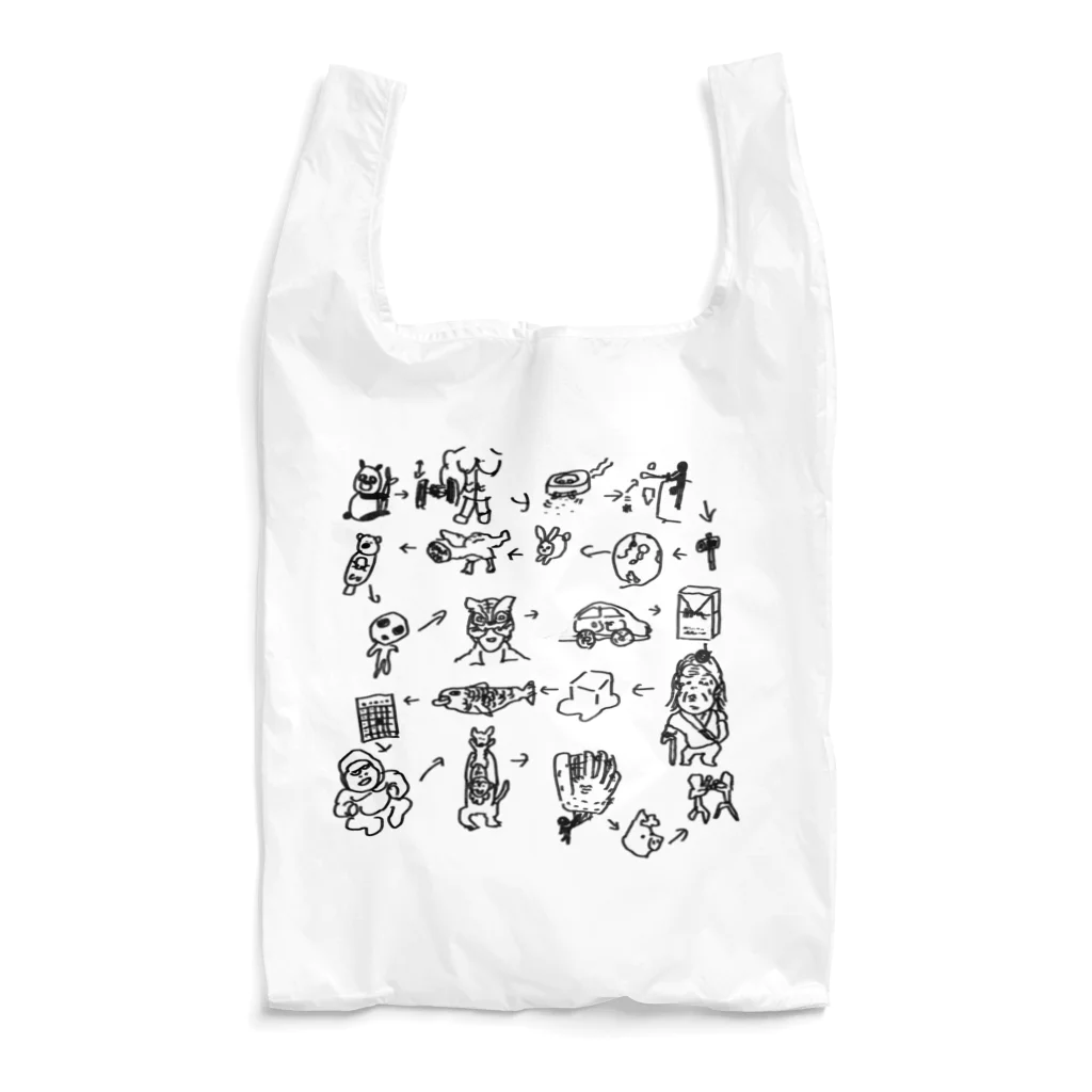 のんきのしりとり Reusable Bag