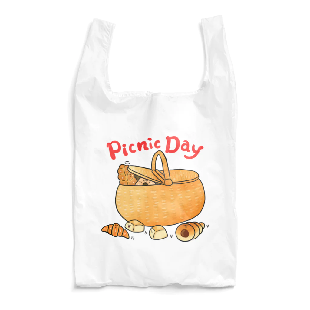 とことこ(パンの人)のパンのピクニック Reusable Bag