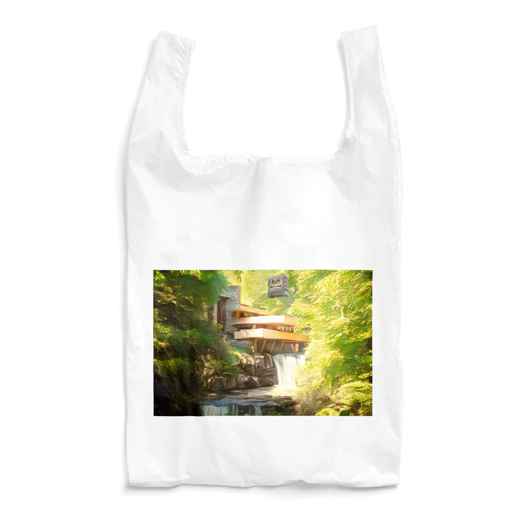 ハルティン<designed by an architect>のART×名建築 落水荘 Reusable Bag