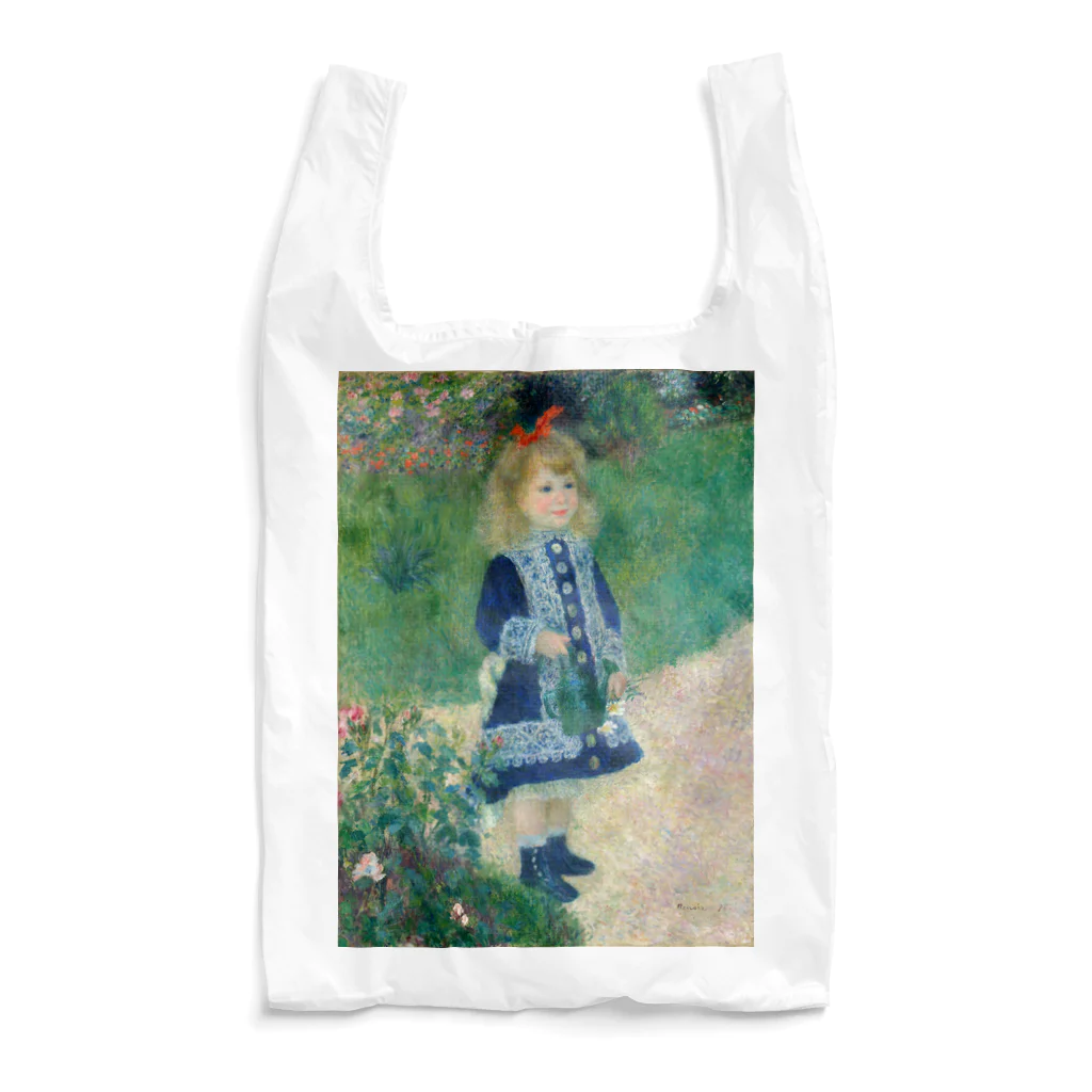 ルノワールの色彩のじょうろを持つ少女（A Girl with a Watering Can） Reusable Bag