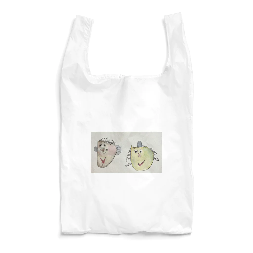 えんどうの25年前に描いたぱぱとまま Reusable Bag