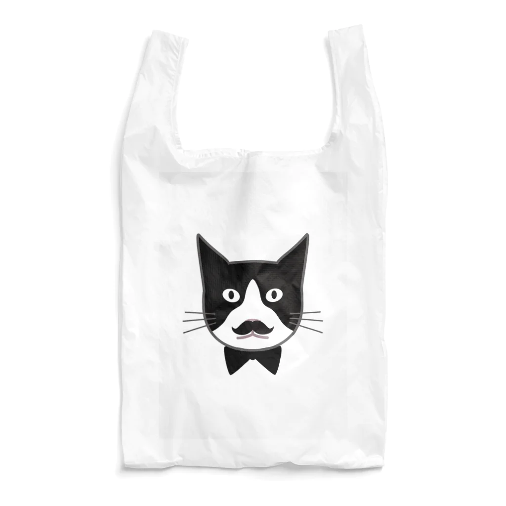 MiKiNEKO雑貨店(つかねこ公式グッズ)の男爵チャリティー Reusable Bag