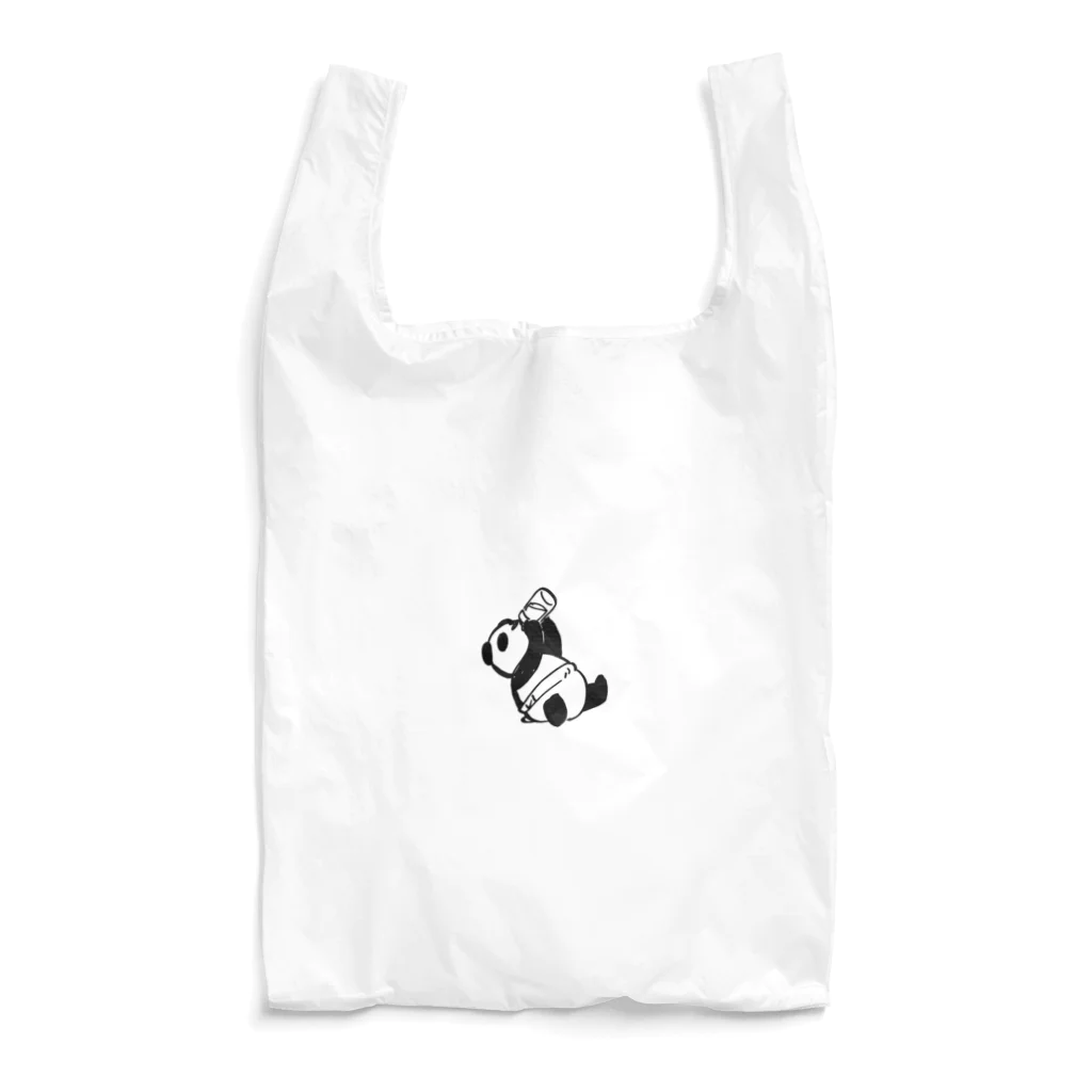 空想画学販売所の赤ちゃんパンダ　グビグビ Reusable Bag