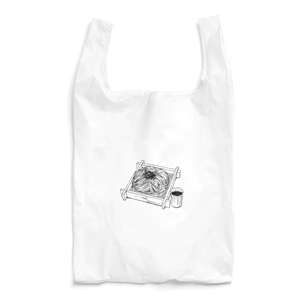 空想画学販売所のざるそば Reusable Bag