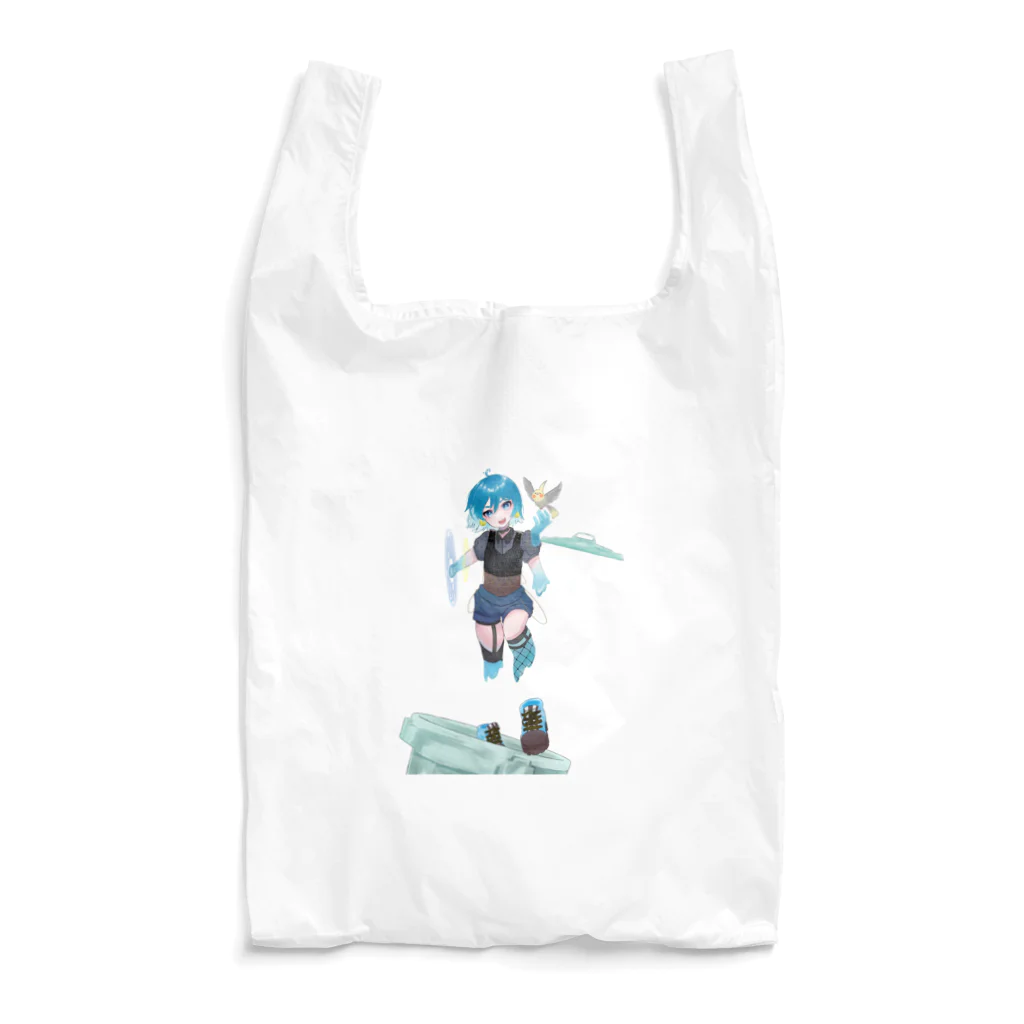 スライムバケツ店の有馬千草ママ冷音ちゃん（右手異空間B） Reusable Bag