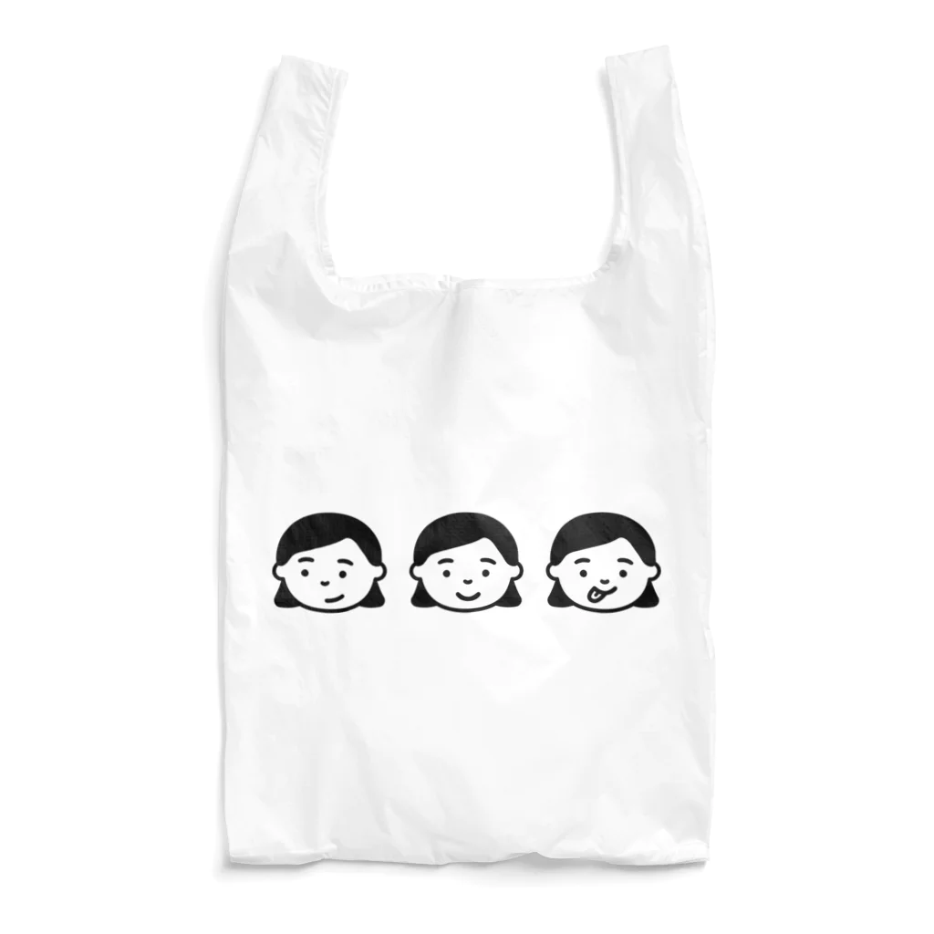 日常生活合同会社 オンライン事業部のエコバッグ（いっ子ちゃん） Reusable Bag