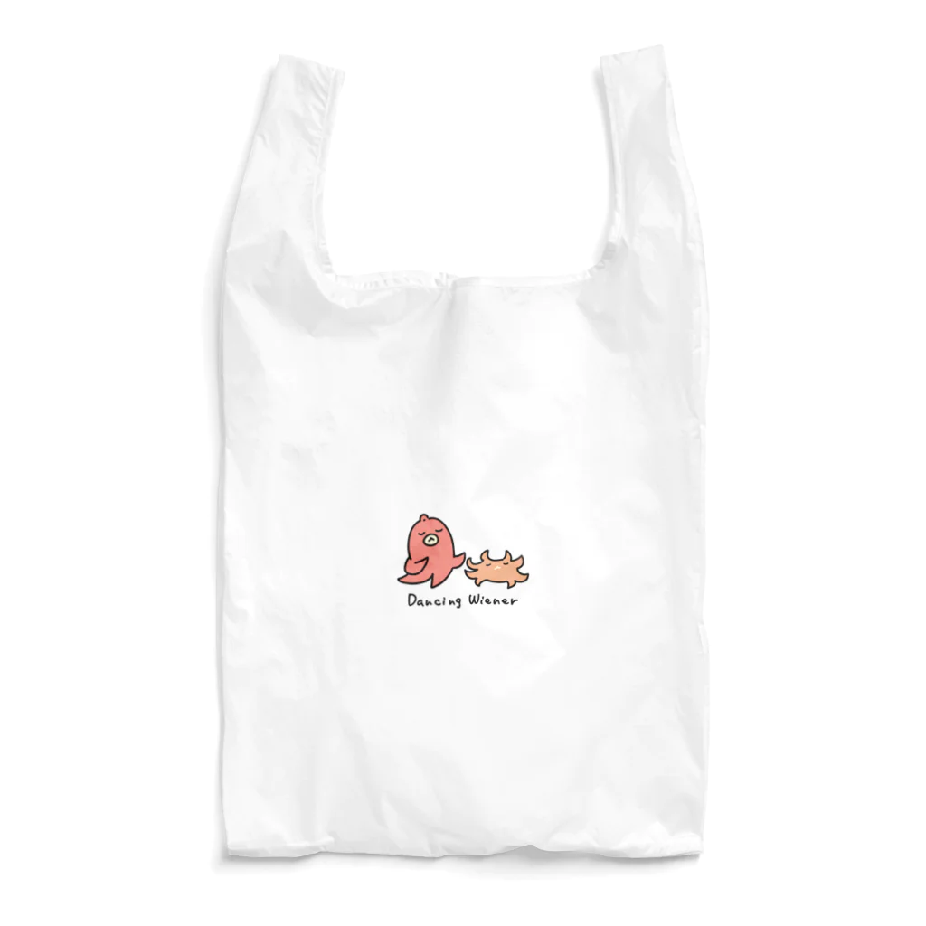 にょろんマートの踊るタコウインナーとカニウインナー Reusable Bag