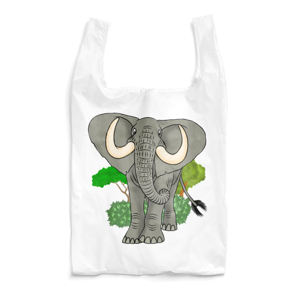 ZOO TYPHOONのアフリカゾウ Reusable Bag