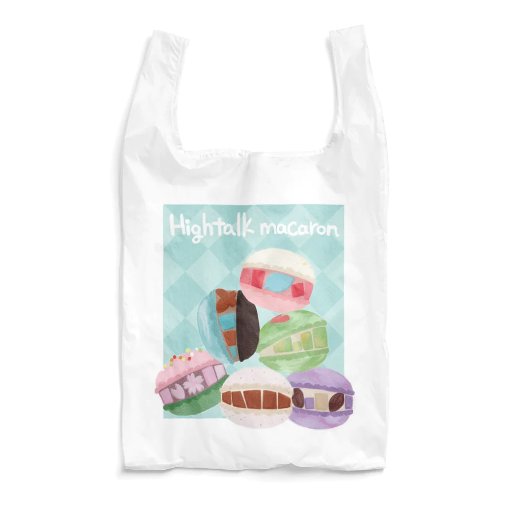 Hightalk240の琥珀糖マカロンず積み上げ図 Reusable Bag