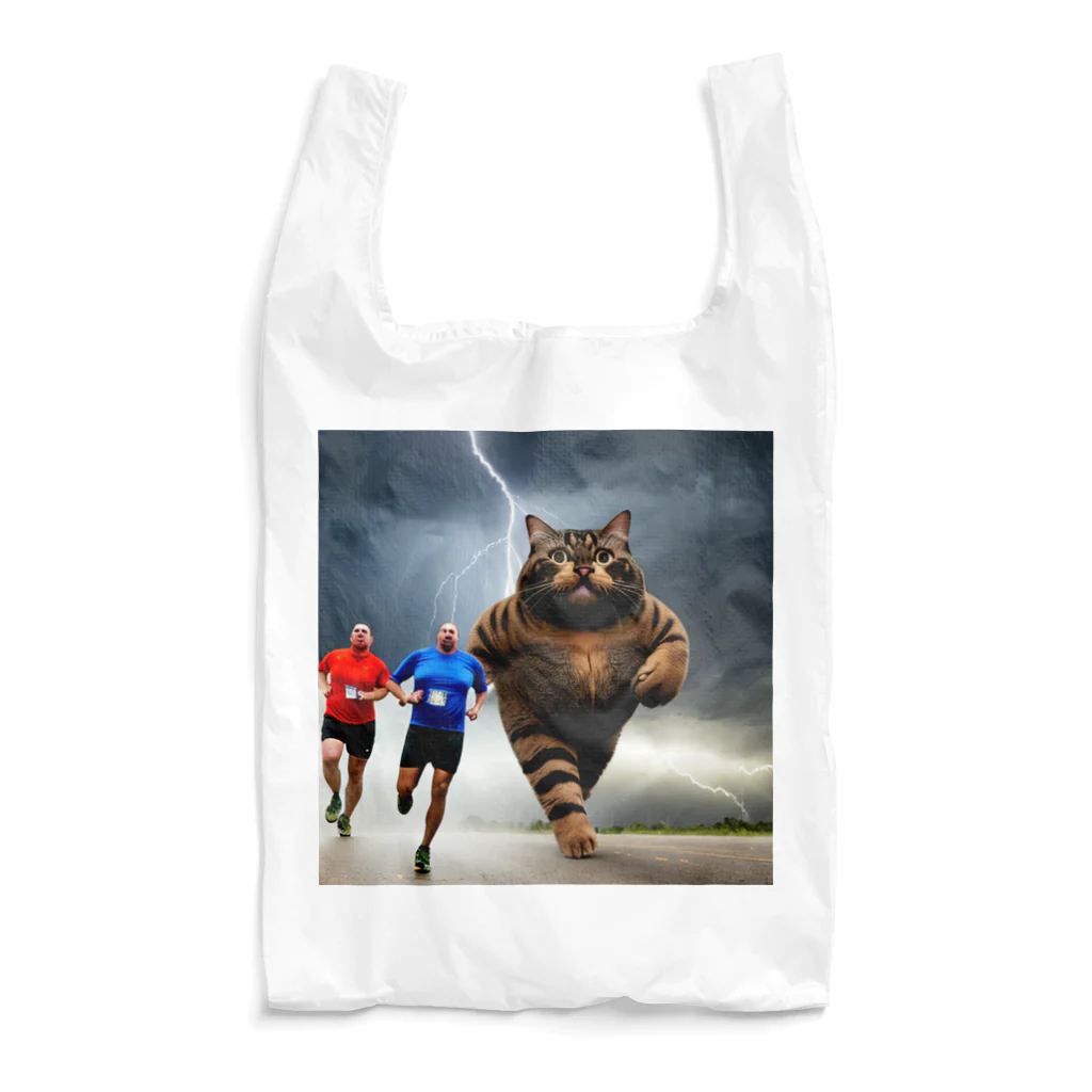 spaceinudogのgiant neko cat Reusable Bag