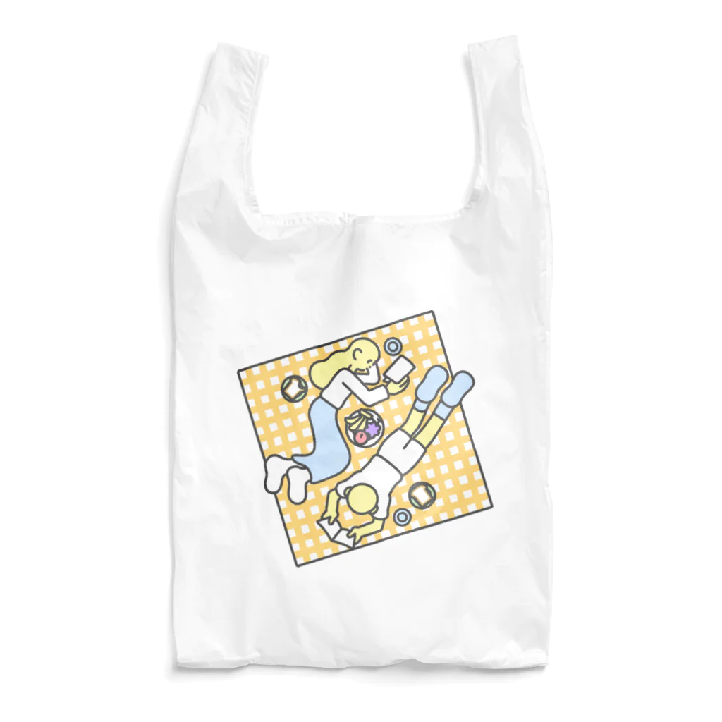 野花の𝙋𝙞𝙘𝙣𝙞𝙘 𝙤𝙣 𝙎𝙪𝙣𝙙𝙖𝙮 Reusable Bag