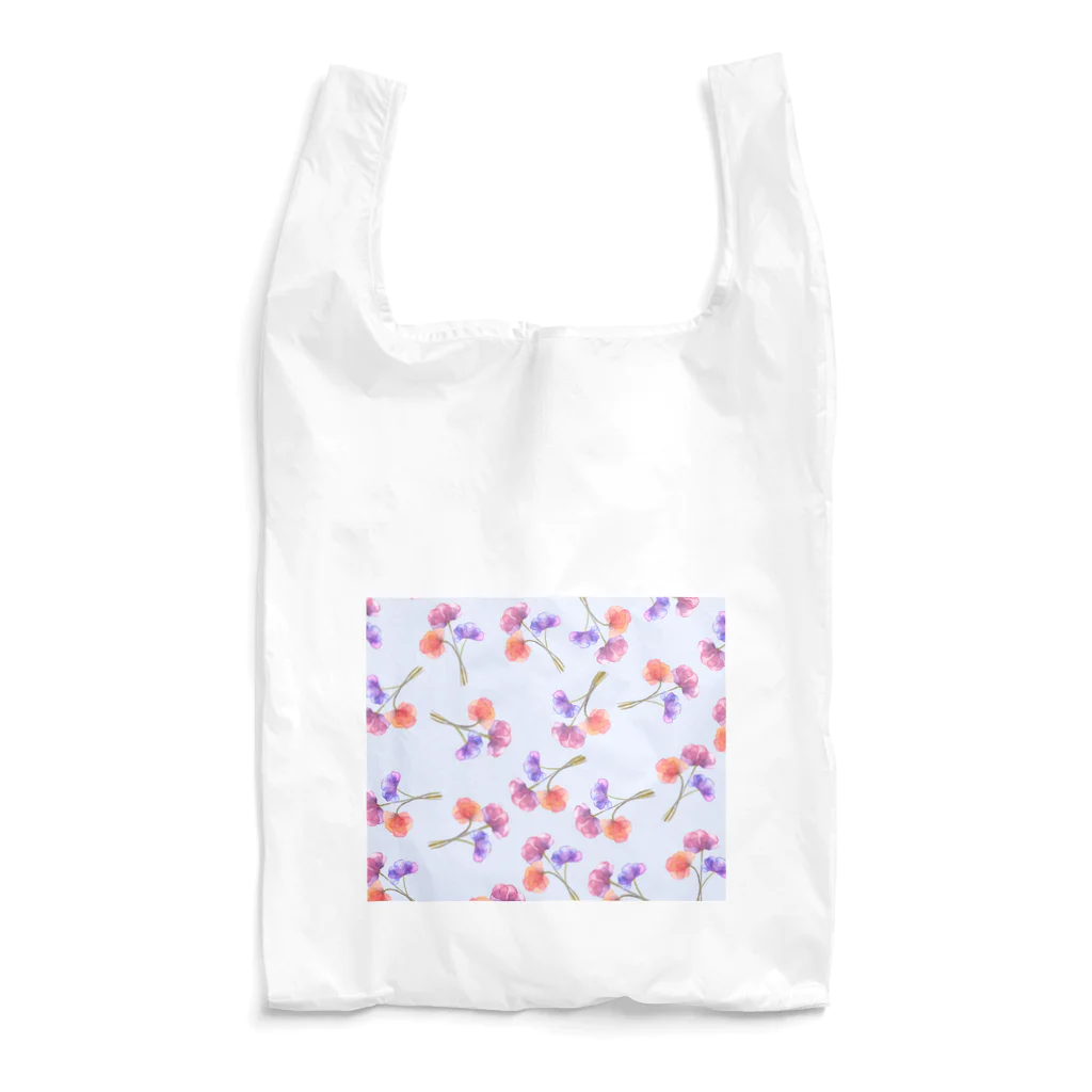 orange_honeyの花柄17-4 Reusable Bag