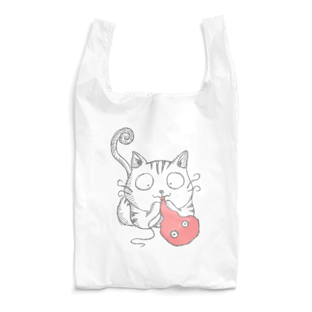 Takuya Yoshimotoのものしりな猫 Reusable Bag