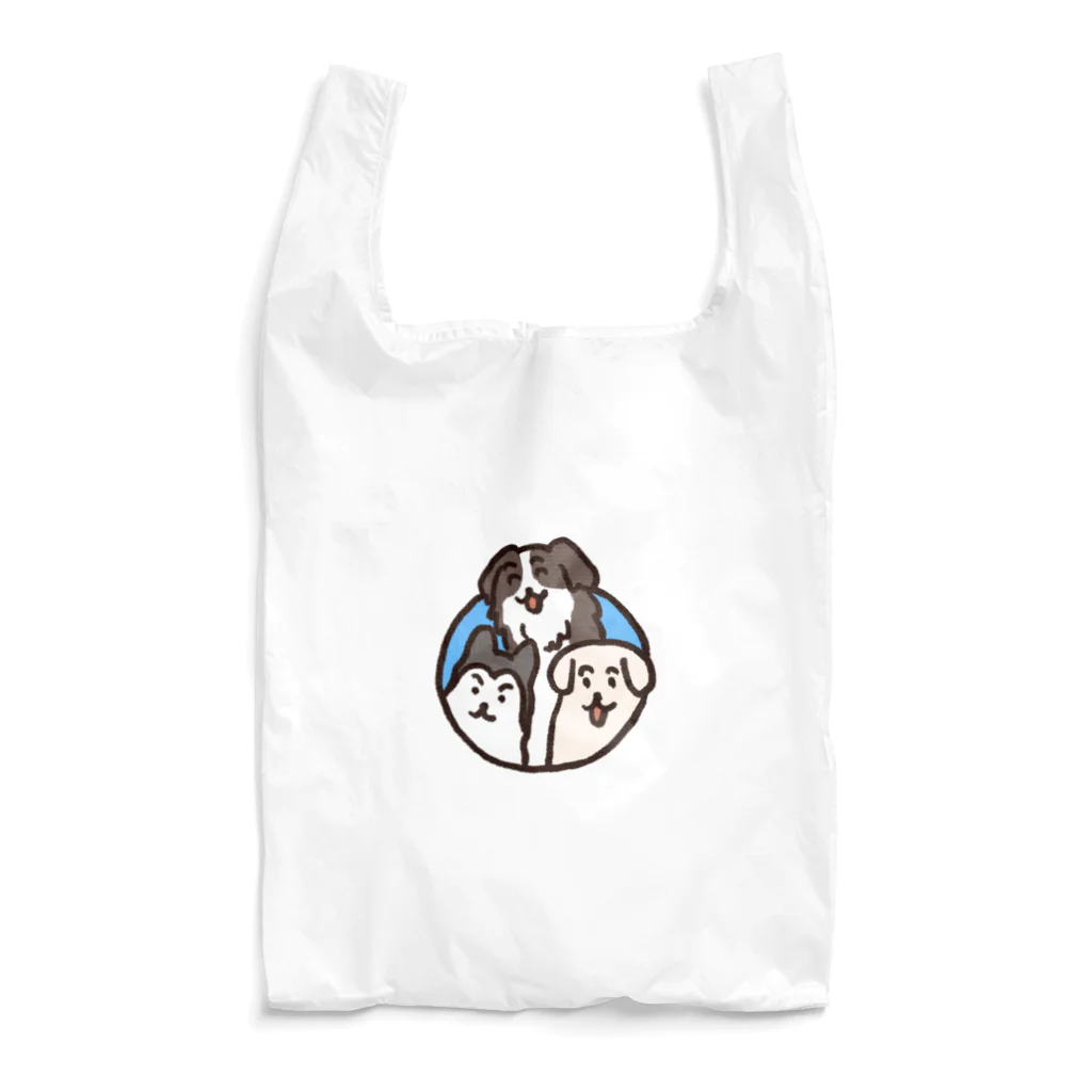 自由の飛び出す犬 Reusable Bag