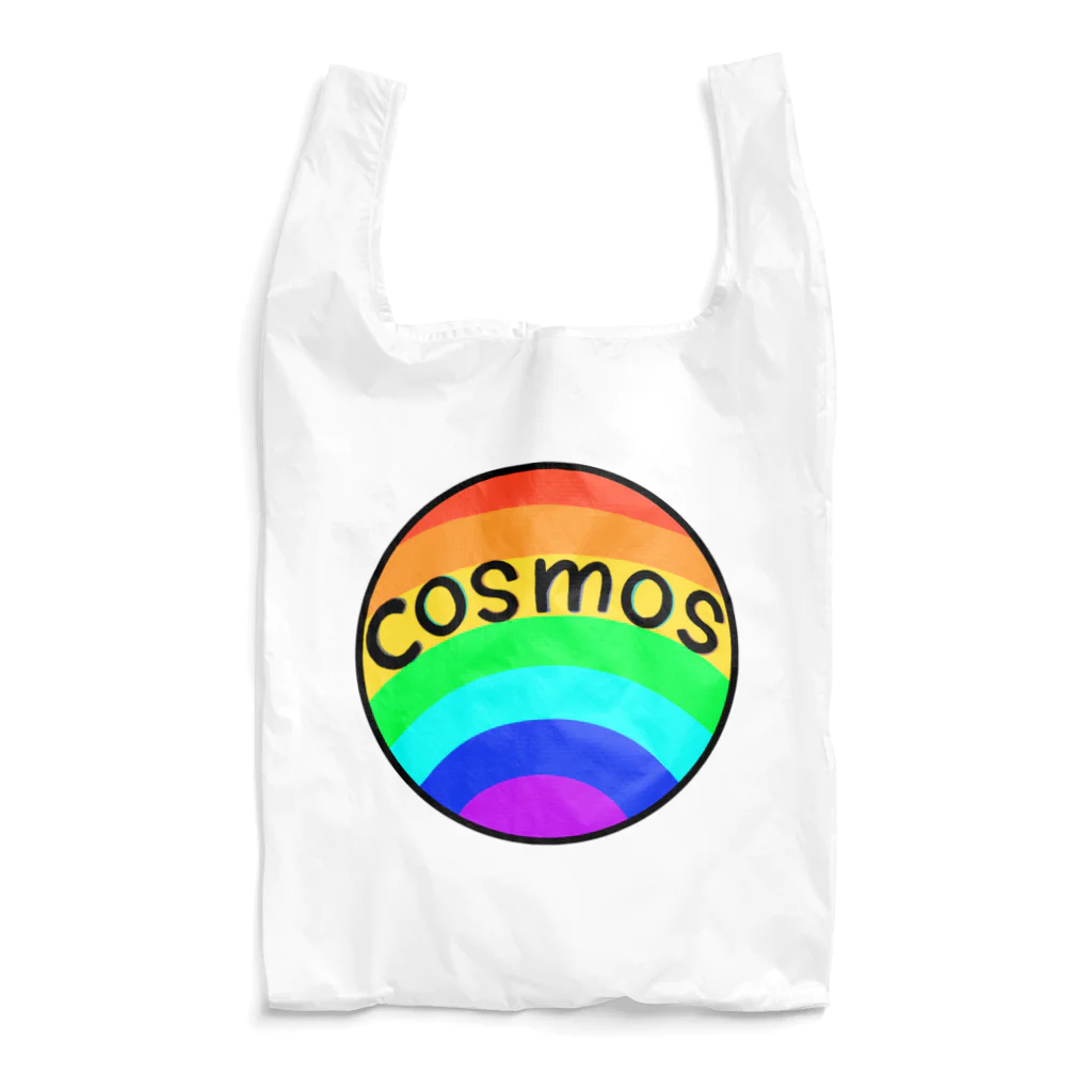 -cosmos-の虹色の星 エコバッグ