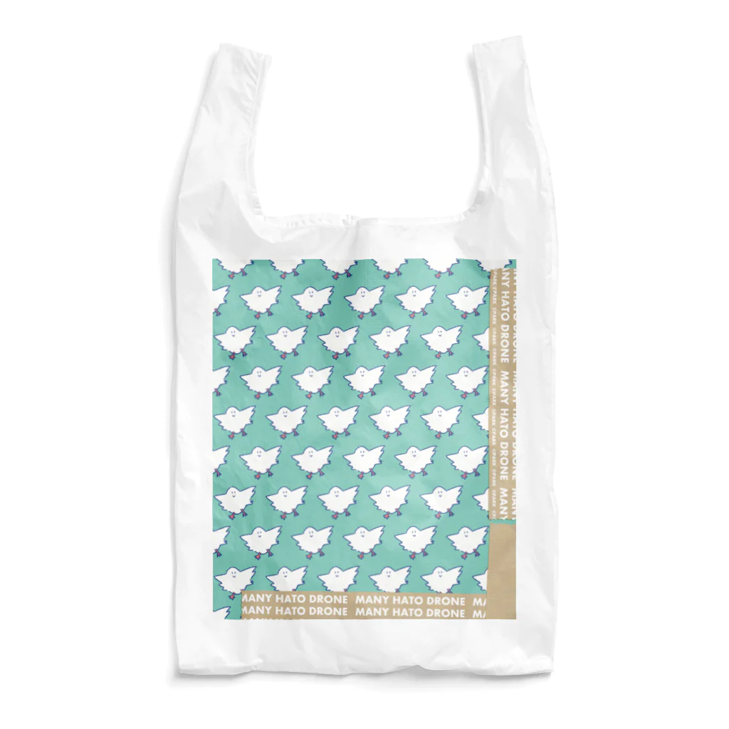 PARK_HARAJUKUのMANY HATO DRONE（小物） Reusable Bag