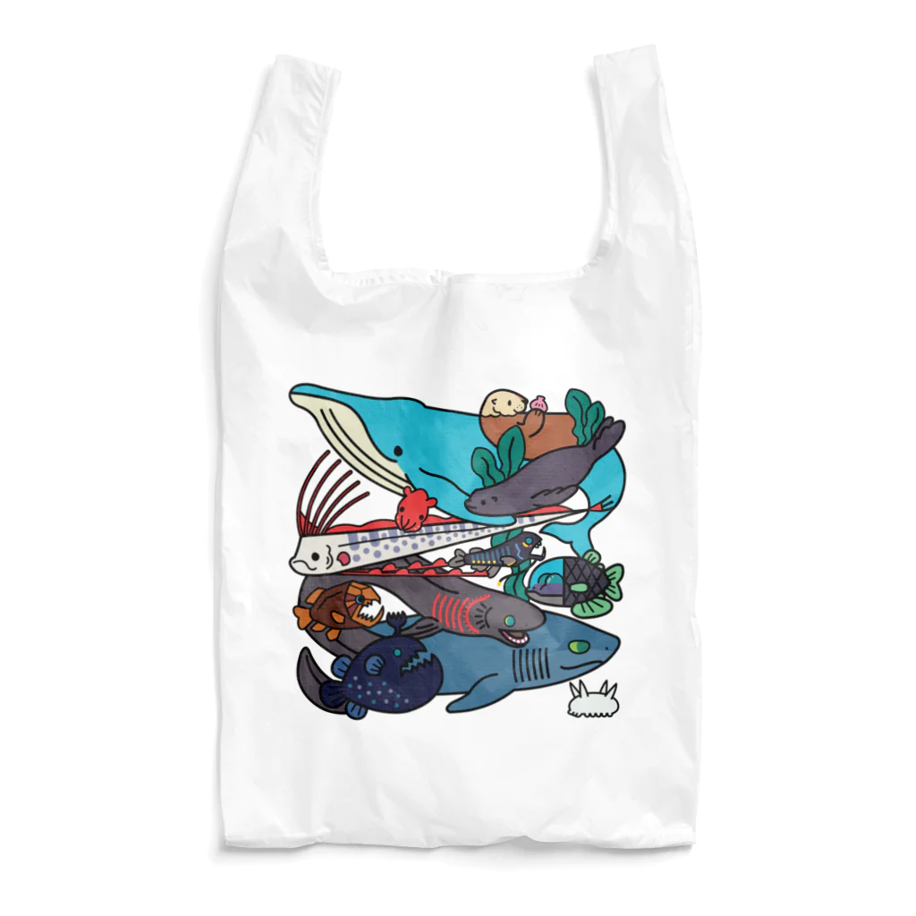 みなとまち層の海の生き物たち Reusable Bag