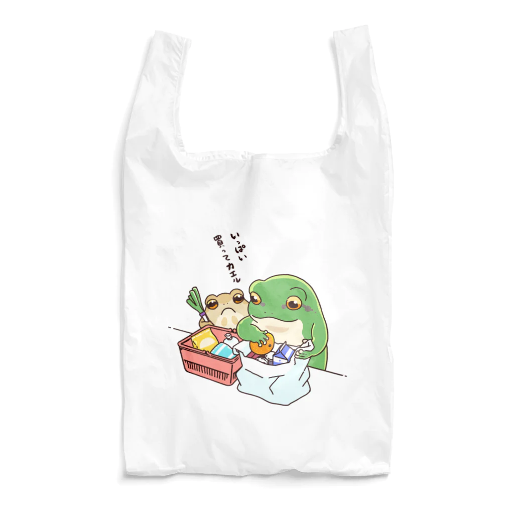 たろのいっぱい買ってカエル Reusable Bag