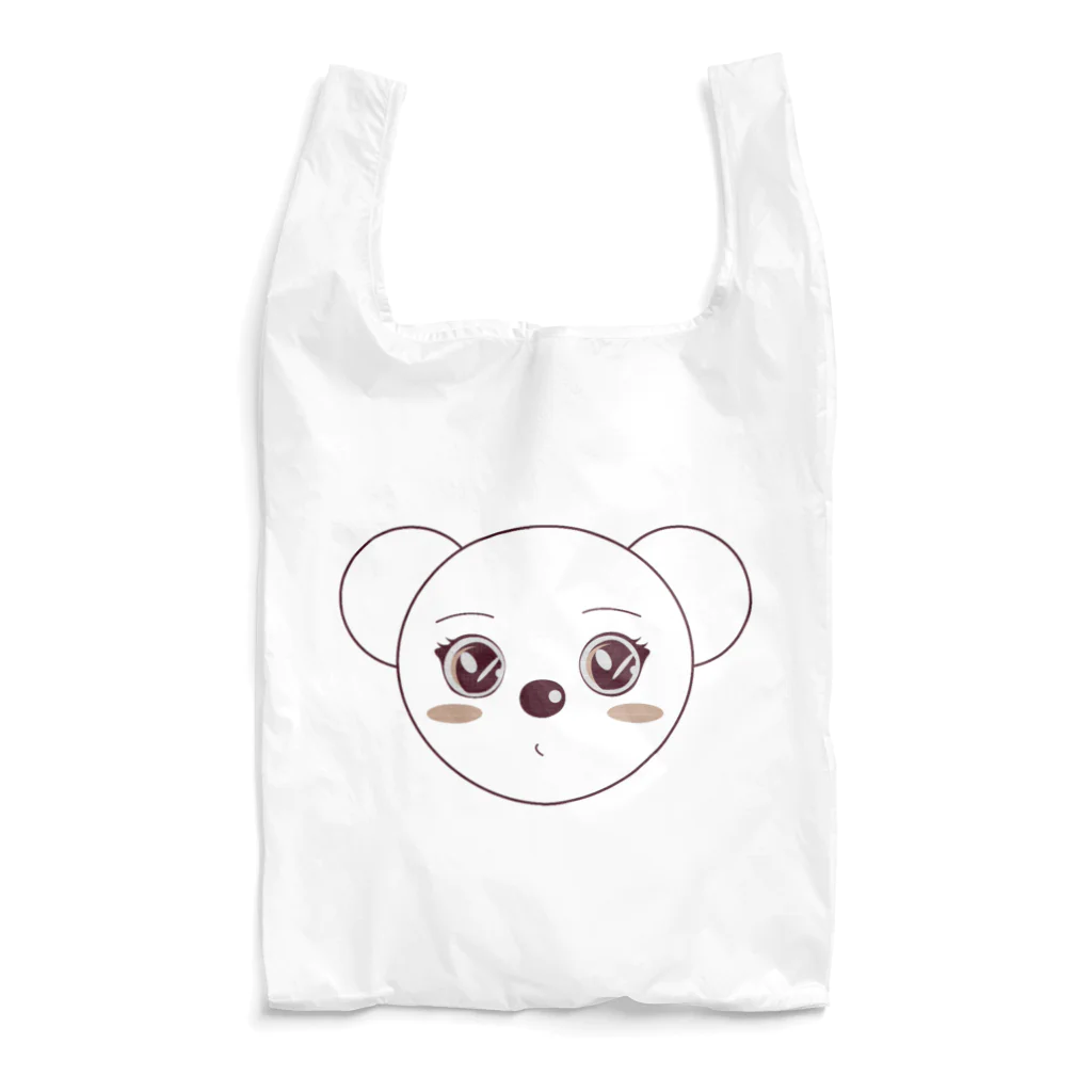 ぴんくのくまとおやつ時間のぴんくまあっぷっぷ Reusable Bag