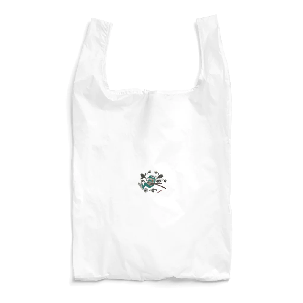 akira_hzmのカエル剣士 Reusable Bag