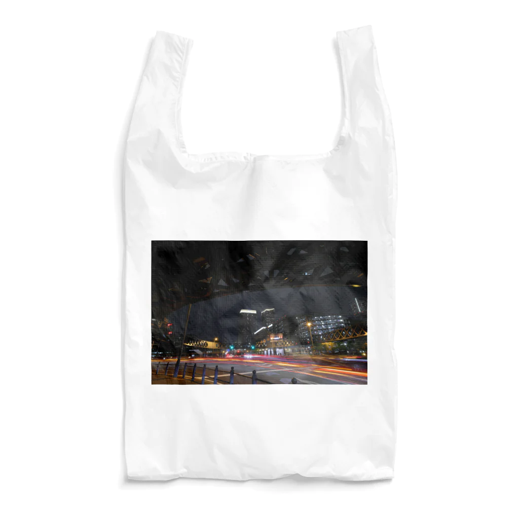 nokkccaの光跡 - Junction Light trail - Reusable Bag