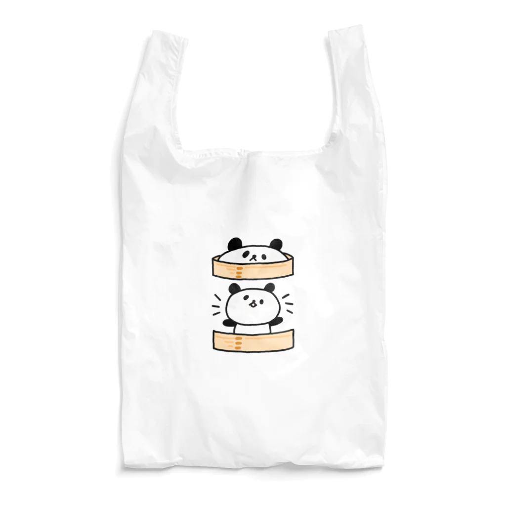 Shoboi-YOSHIDAのしょぼいパンダ（せいろ） Reusable Bag