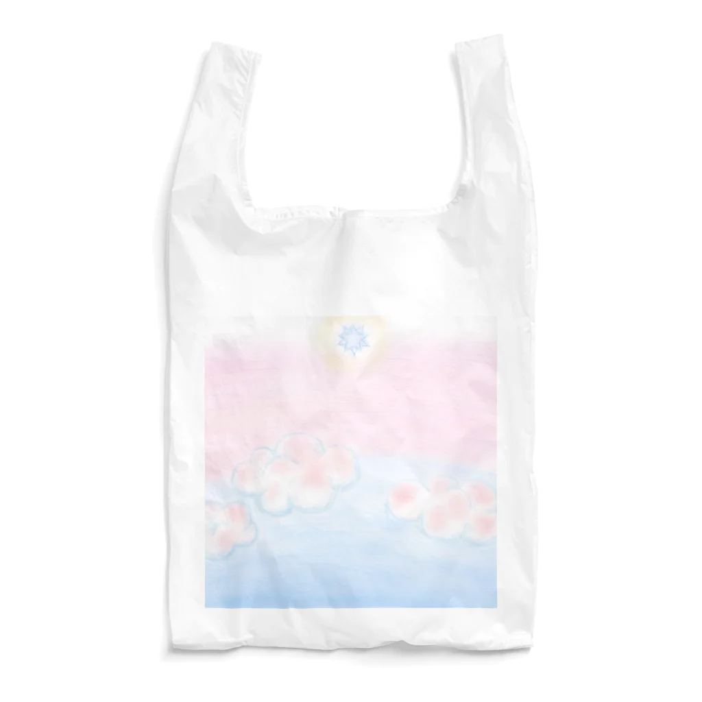 ニジイロソラモヨウの生まれおちる朝 Reusable Bag