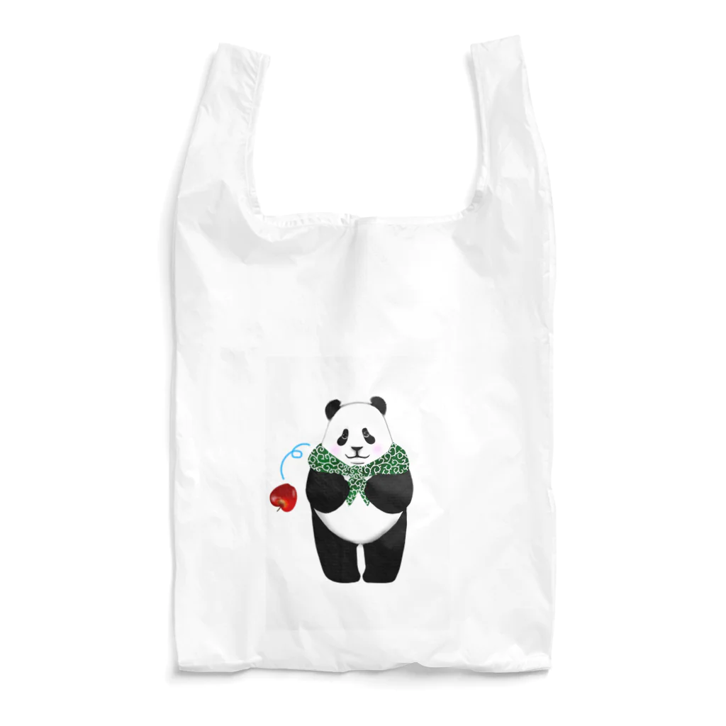 こむぎのパンダちゃん旅に出る Reusable Bag