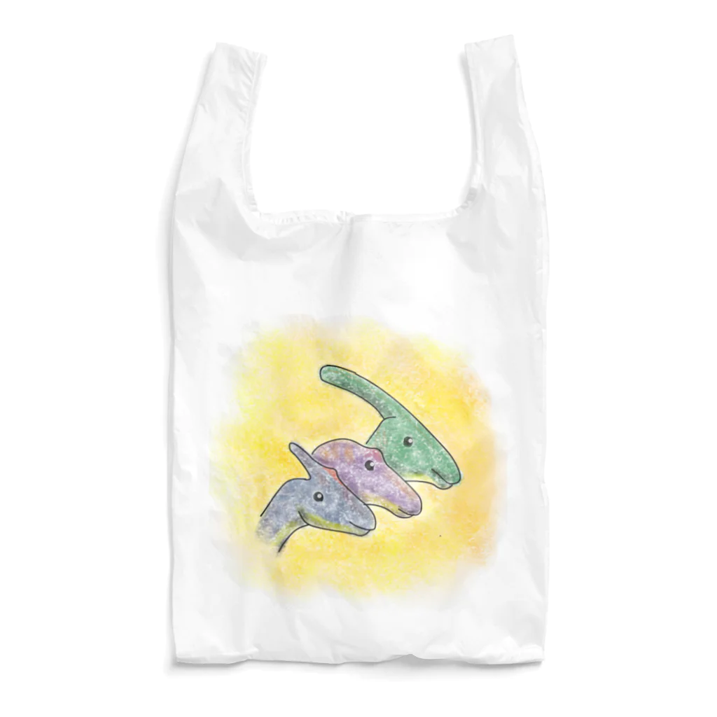 ひつじときのこのサウロロフスプロサウロロフスパラサウロロフス Reusable Bag