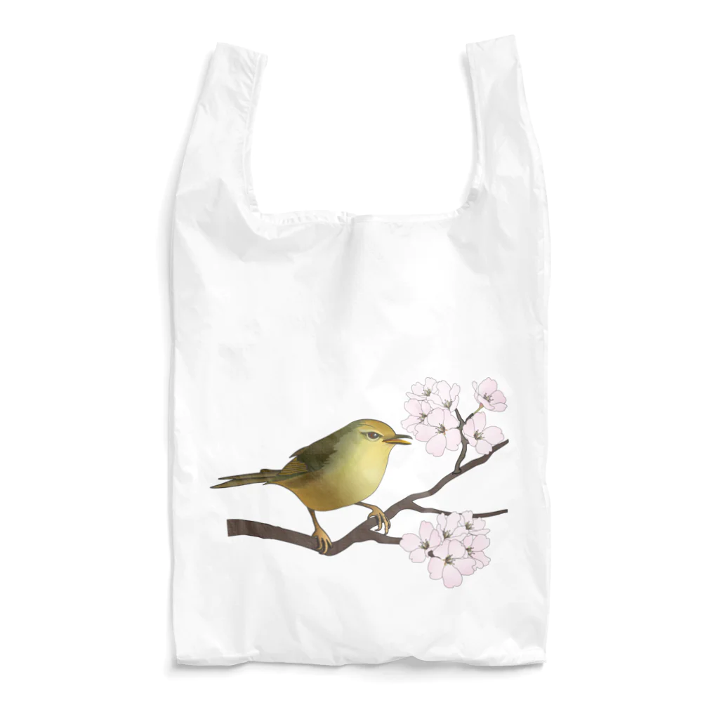 yamame1000ninの桜にウグイス Reusable Bag